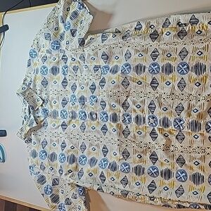 Tnf The North Face men's Large Shirt short sleeve button down dress